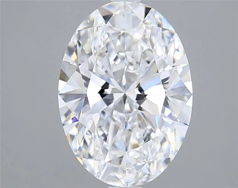 3.05ct Oval Lab Grown Diamond (Colour E, Clarity IF, IGI Certified)