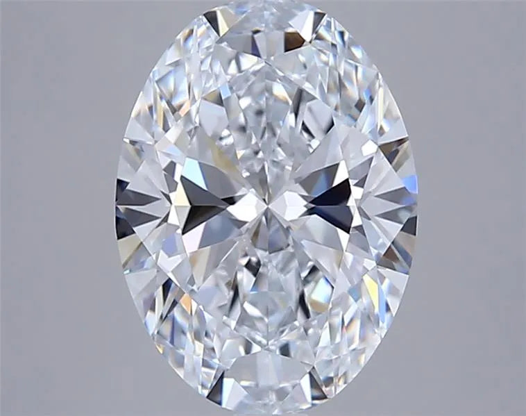3.05ct Oval Lab Grown Diamond (Colour E, Clarity VVS2, IGI Certified)