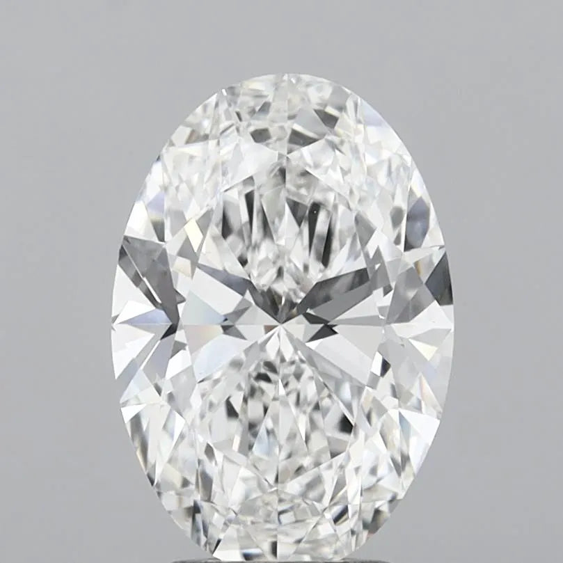 3.05ct Oval Lab Grown Diamond (Colour E, Clarity VVS2, IGI Certified)