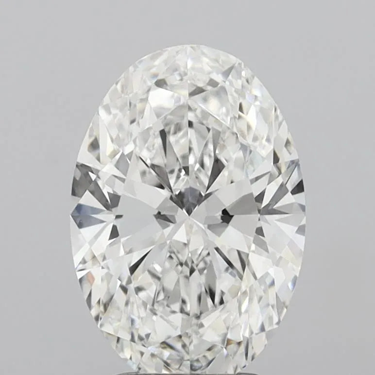 3.05ct Oval Lab Grown Diamond (Colour E, Clarity VVS2, IGI Certified)