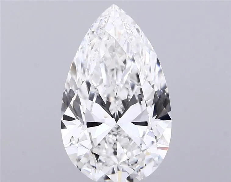 3.05ct Pear Lab Grown Diamond (Colour E, Clarity VVS1, IGI Certified)