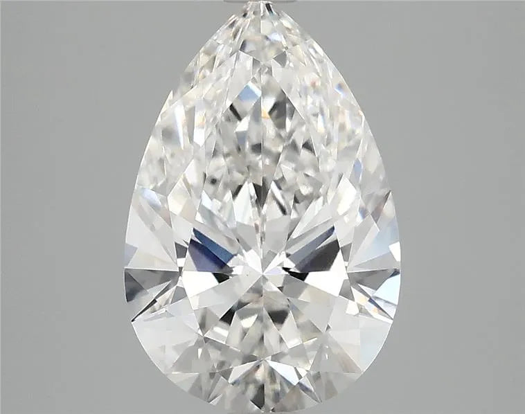 3.05ct Pear Lab Grown Diamond (Colour E, Clarity VVS2, IGI Certified)