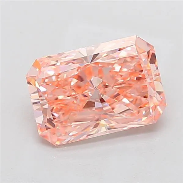 3.05ct Radiant Lab Grown Diamond (Colour Fancy Vivid Pink, Clarity VVS2, IGI Certified)