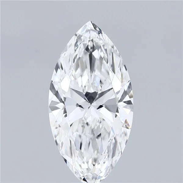3.06ct Marquise Lab Grown Diamond (Colour E, Clarity VVS1, IGI Certified)
