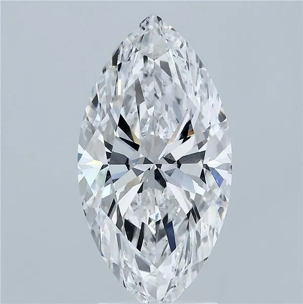 3.06ct Marquise Lab Grown Diamond (Colour E, Clarity VVS2, IGI Certified)
