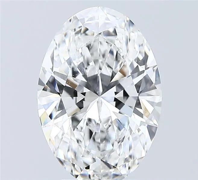 3.06ct Oval Lab Grown Diamond (Colour D, Clarity VS1, IGI Certified)