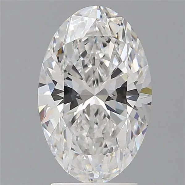 3.06ct Oval Lab Grown Diamond (Colour D, Clarity VVS2, IGI Certified)
