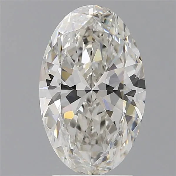 3.06ct Oval Lab Grown Diamond (Colour G, Clarity VVS2, IGI Certified)