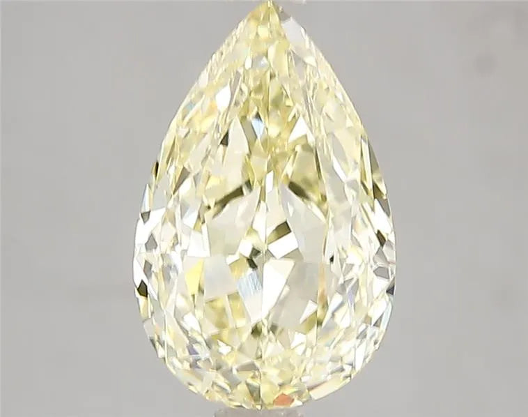 3.06ct Pear Lab Grown Diamond (Colour Fancy Intense Yellow, Clarity VS1, IGI Certified)