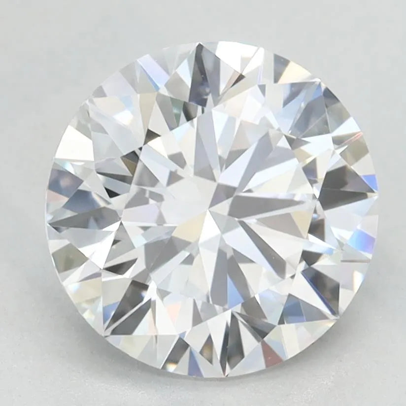 3.06ct Round Lab Grown Diamond (Colour D, Clarity IF, Cut ID, IGI Certified)