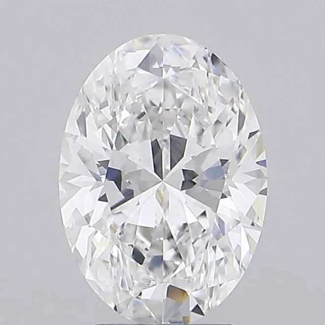 3.07ct Oval Lab Grown Diamond (Colour E, Clarity VVS2, IGI Certified)