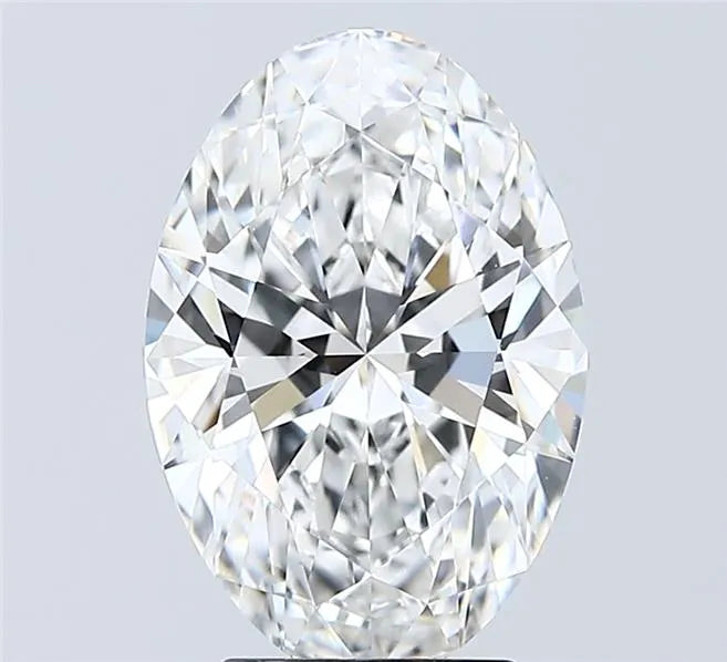 3.07ct Oval Lab Grown Diamond (Colour E, Clarity VVS2, IGI Certified)