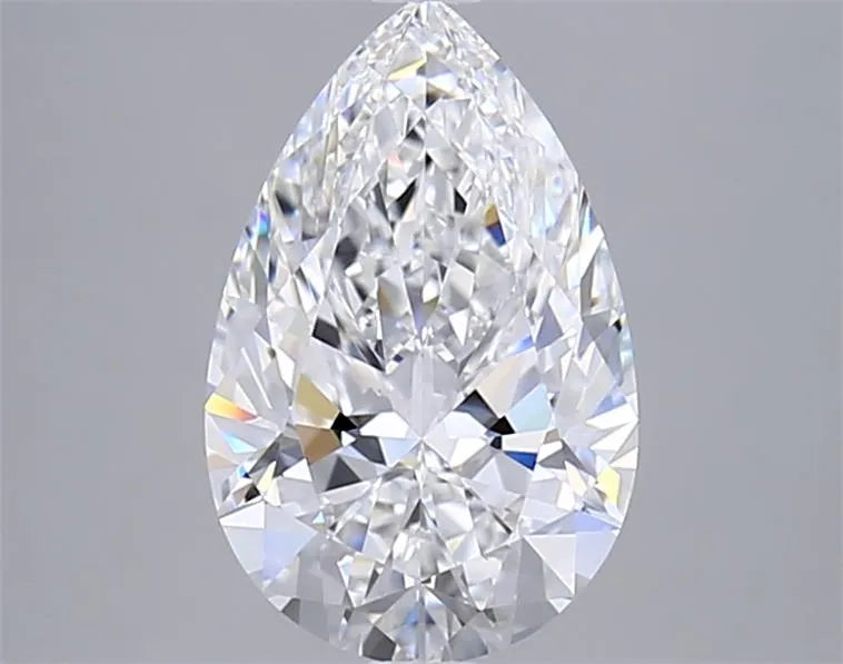3.07ct Pear Lab Grown Diamond (Colour D, Clarity VVS1, IGI Certified)