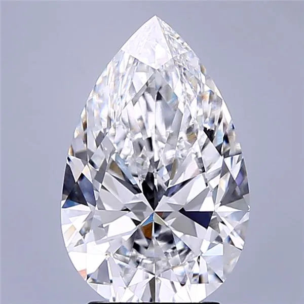 3.07ct Pear Lab Grown Diamond (Colour D, Clarity VVS2, IGI Certified)