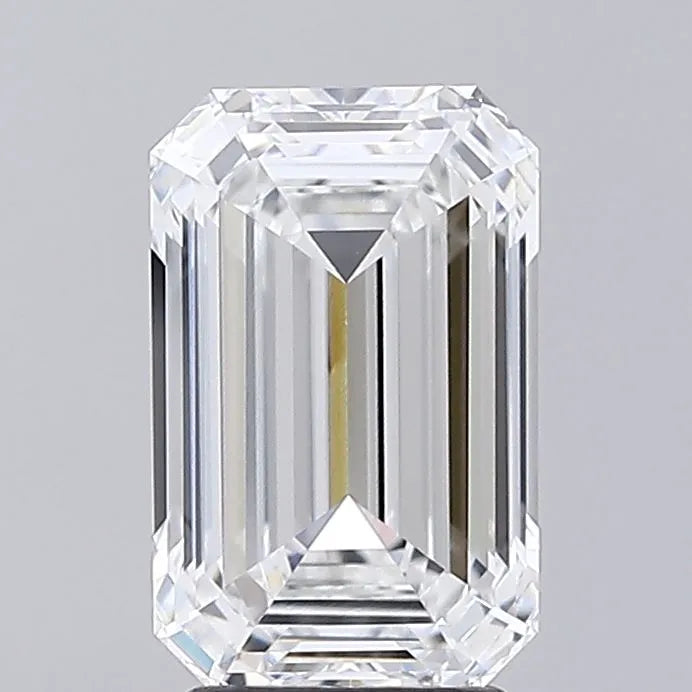 3.08ct Emerald Lab Grown Diamond (Colour E, Clarity VVS1, IGI Certified)