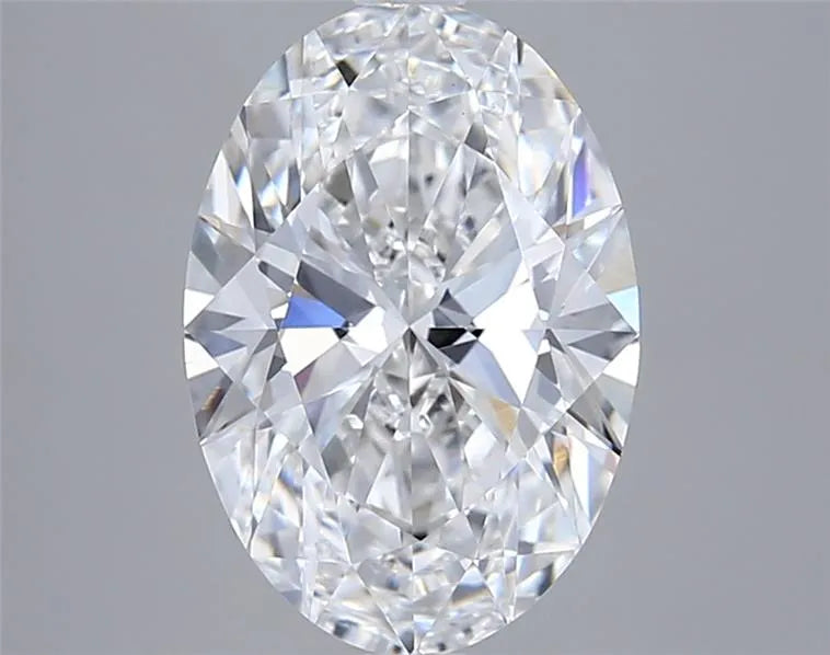 3.08ct Oval Lab Grown Diamond (Colour D, Clarity VS1, IGI Certified)