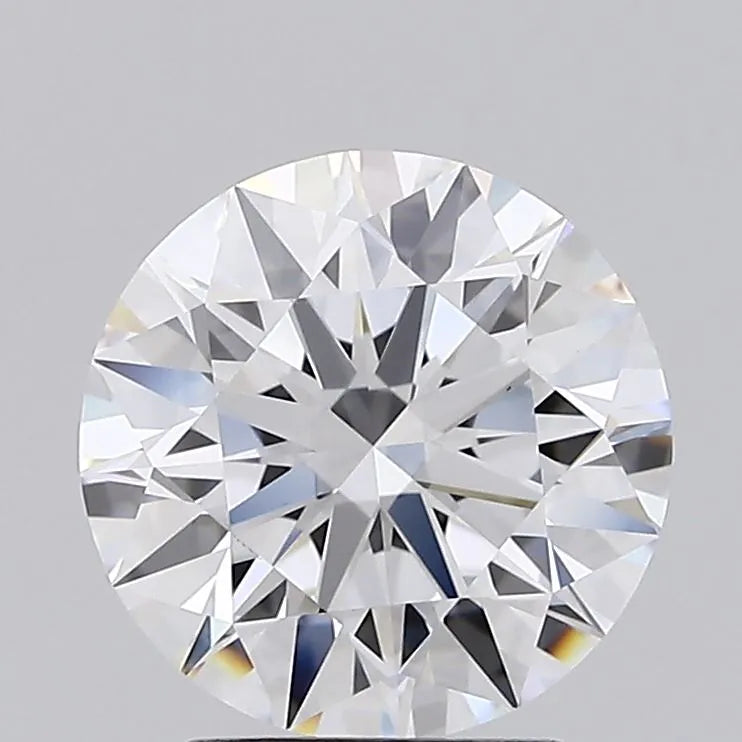 3.08ct Round Lab Grown Diamond (Colour E, Clarity IF, Cut ID, IGI Certified)