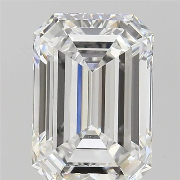 3.09ct Emerald Lab Grown Diamond (Colour E, Clarity VVS2, IGI Certified)
