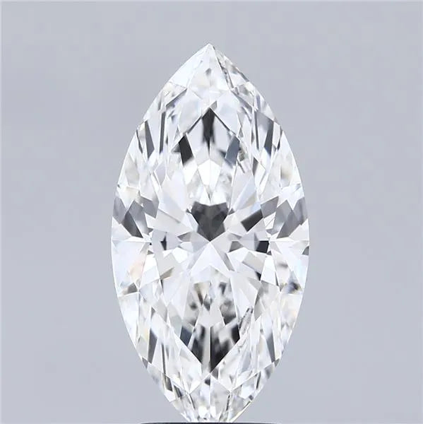 3.09ct Marquise Lab Grown Diamond (Colour E, Clarity VVS1, IGI Certified)