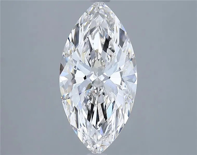 3.09ct Marquise Lab Grown Diamond (Colour E, Clarity VVS2, IGI Certified)