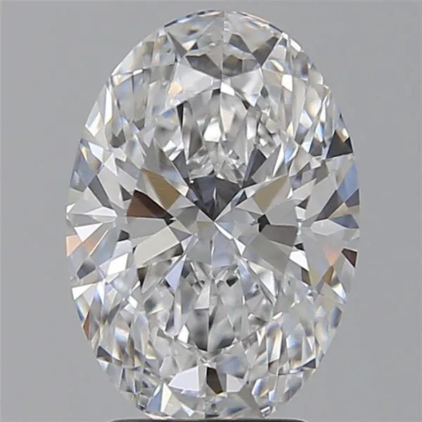 3.09ct Oval Lab Grown Diamond (Colour D, Clarity VVS1, IGI Certified)
