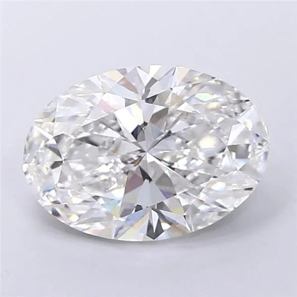 3.09ct Oval Lab Grown Diamond (Colour D, Clarity VVS1, IGI Certified)