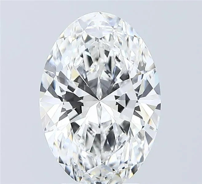 3.09ct Oval Lab Grown Diamond (Colour D, Clarity VVS2, IGI Certified)