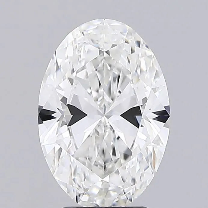 3.09ct Oval Lab Grown Diamond (Colour E, Clarity VVS1, IGI Certified)