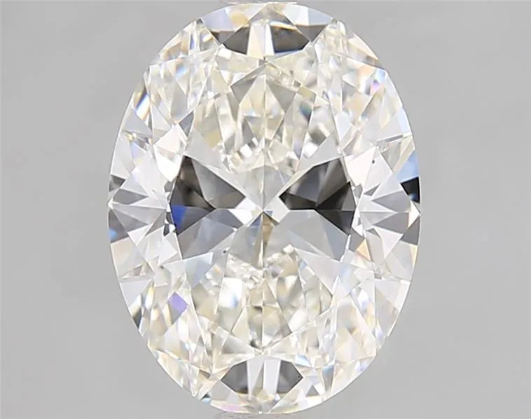 3.09ct Oval Lab Grown Diamond (Colour G, Clarity VVS2, IGI Certified)