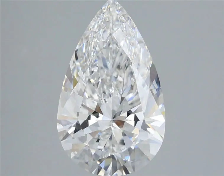 3.09ct Pear Lab Grown Diamond (Colour E, Clarity VVS1, IGI Certified)