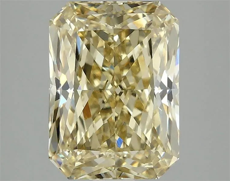 3.09ct Radiant Lab Grown Diamond (Colour Fancy Intense Yellow, Clarity VVS2, IGI Certified)