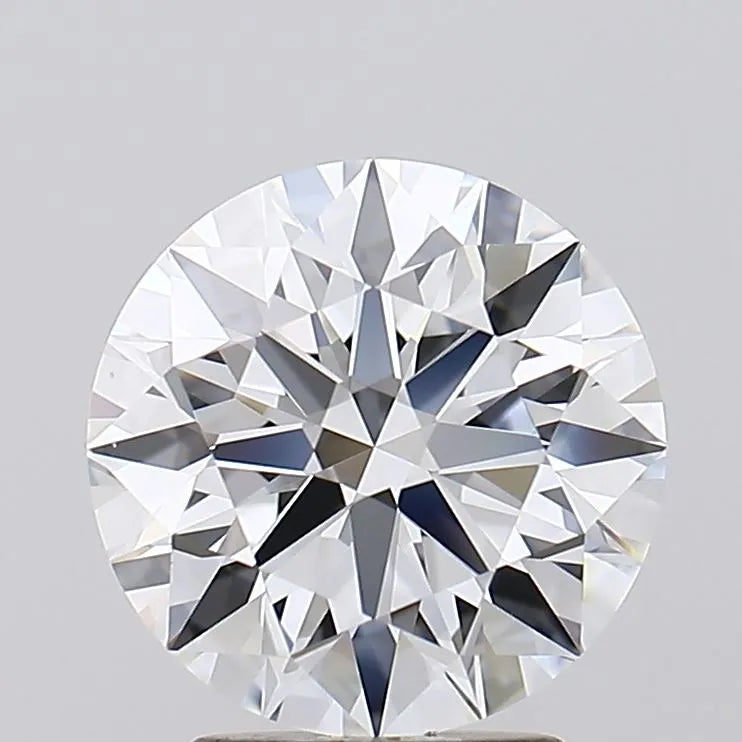 3.09ct Round Lab Grown Diamond (Colour F, Clarity IF, Cut EX, GIA Certified)