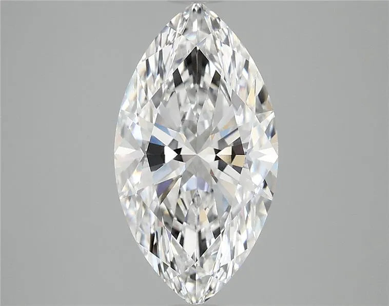 3.10ct Marquise Lab Grown Diamond (Colour D, Clarity VVS2, IGI Certified)