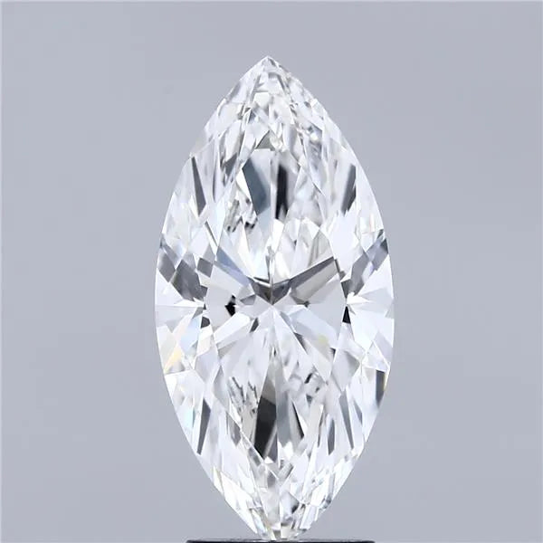 3.10ct Marquise Lab Grown Diamond (Colour E, Clarity VVS1, Cut EX, IGI Certified)