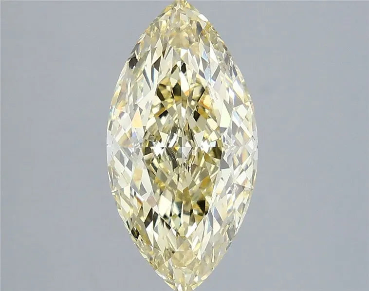 3.10ct Marquise Lab Grown Diamond (Colour Fancy Yellow, Clarity VS1, IGI Certified)