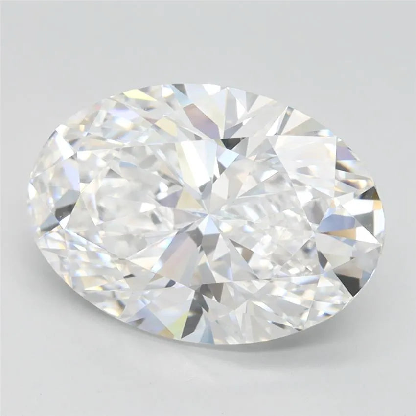 3.10ct Oval Lab Grown Diamond (Colour D, Clarity VVS1, IGI Certified)