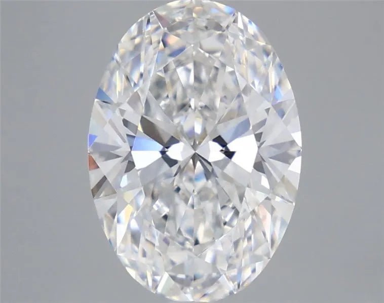 3.10ct Oval Lab Grown Diamond (Colour E, Clarity VVS2, IGI Certified)