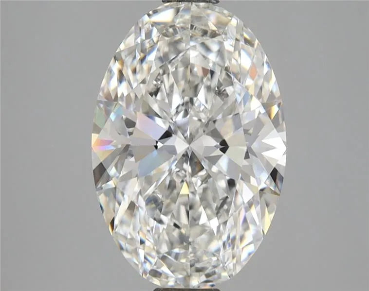 3.10ct Oval Lab Grown Diamond (Colour E, Clarity VVS2, IGI Certified)
