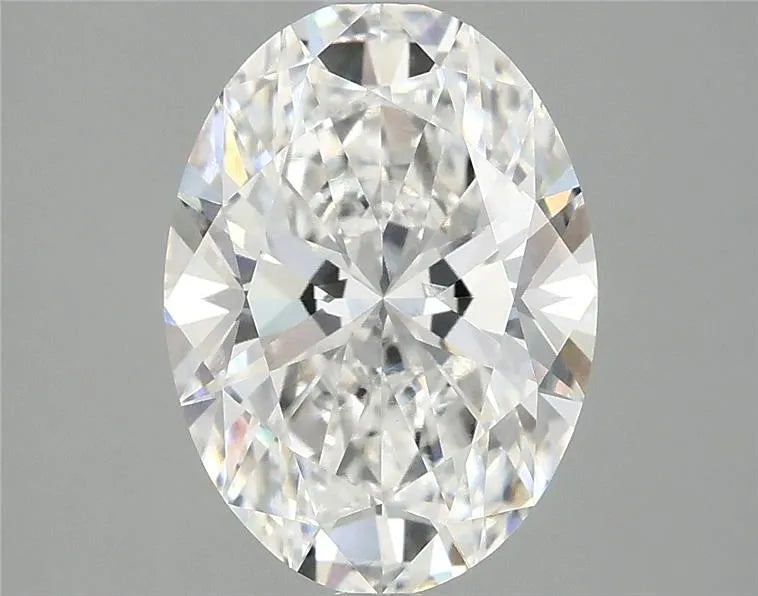 3.10ct Oval Lab Grown Diamond (Colour E, Clarity VVS2, IGI Certified)