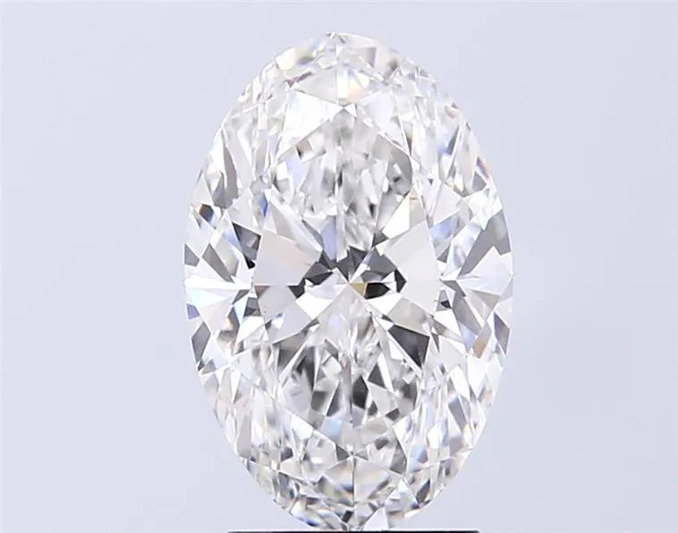 3.10ct Oval Lab Grown Diamond (Colour F, Clarity VS1, IGI Certified)