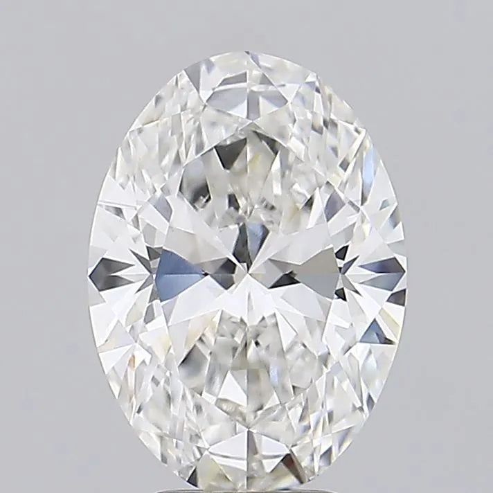 3.10ct Oval Lab Grown Diamond (Colour F, Clarity VVS2, IGI Certified)