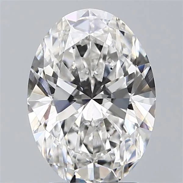 3.10ct Oval Lab Grown Diamond (Colour G, Clarity VS1, IGI Certified)