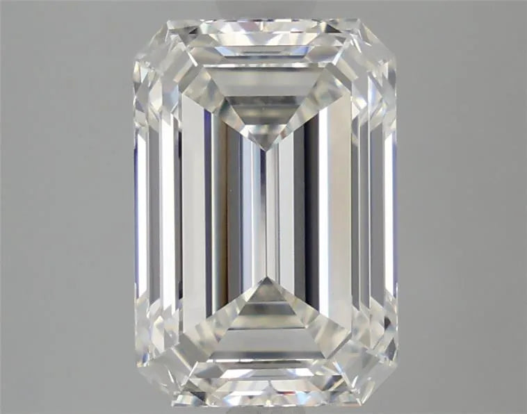 3.11ct Emerald Lab Grown Diamond (Colour G, Clarity VVS2, IGI Certified)