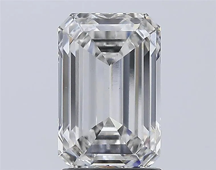3.14ct Emerald Lab Grown Diamond (Colour G, Clarity VS1, IGI Certified)