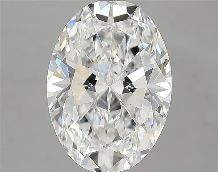 3.14ct Oval Lab Grown Diamond (Colour F, Clarity VVS1, IGI Certified)