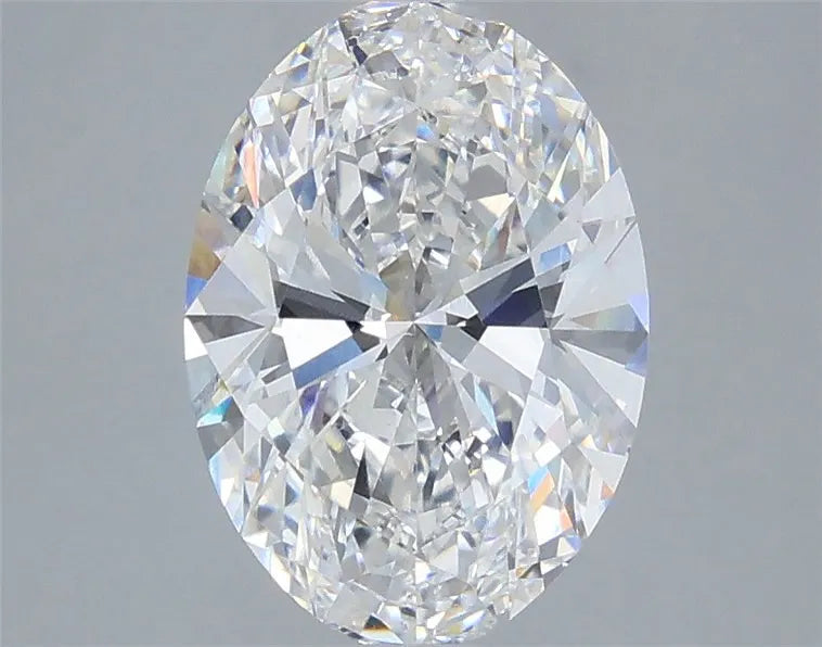 3.19ct Oval Lab Grown Diamond (Colour E, Clarity VVS2, IGI Certified)