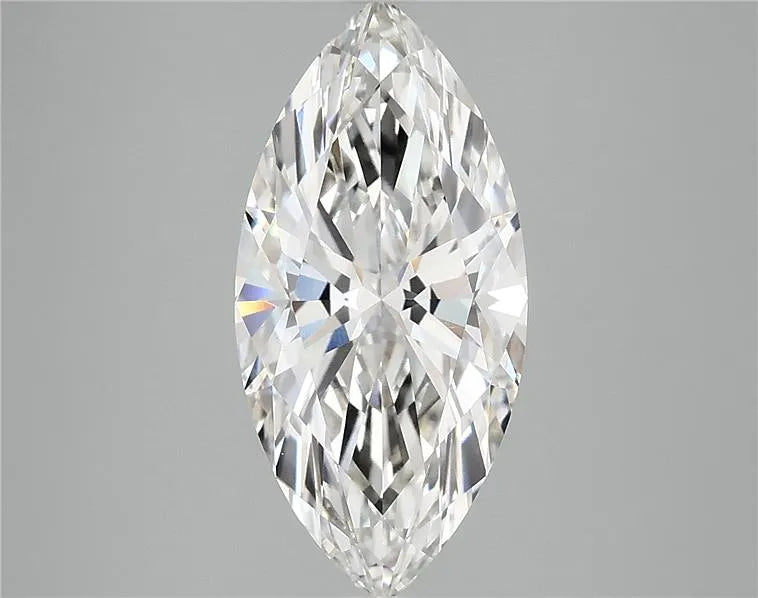 3.21ct Marquise Lab Grown Diamond (Colour G, Clarity VVS2, IGI Certified)