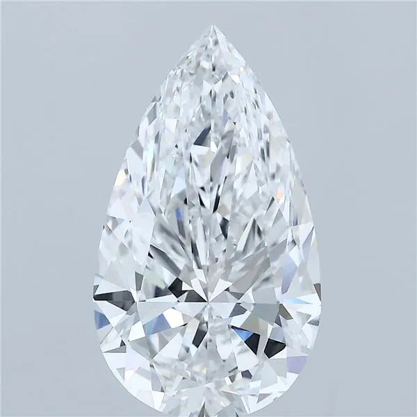 3.21ct Pear Lab Grown Diamond (Colour D, Clarity VVS2, IGI Certified)