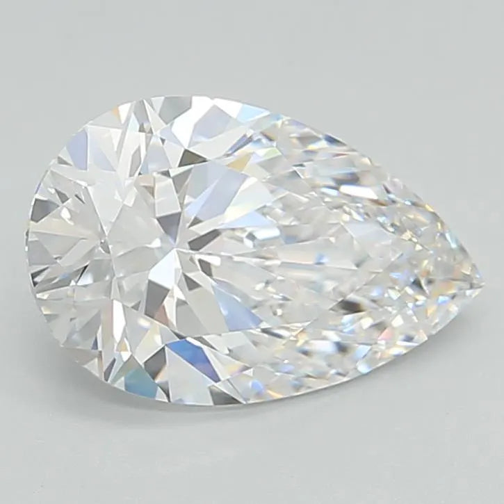 3.22ct Pear Lab Grown Diamond (Colour D, Clarity VVS1, GIA Certified)