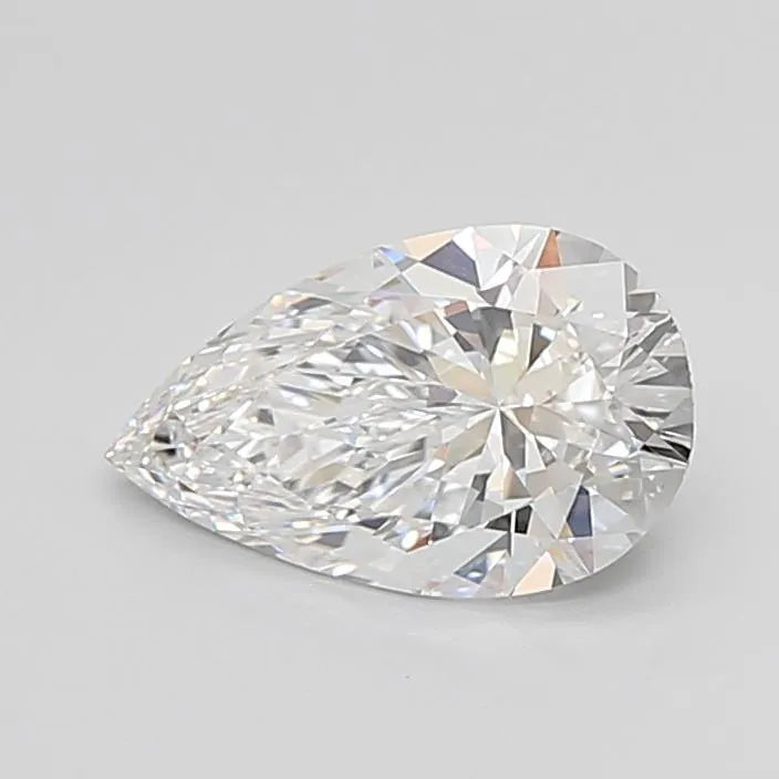 3.25ct Pear Lab Grown Diamond (Colour D, Clarity VVS1, IGI Certified)